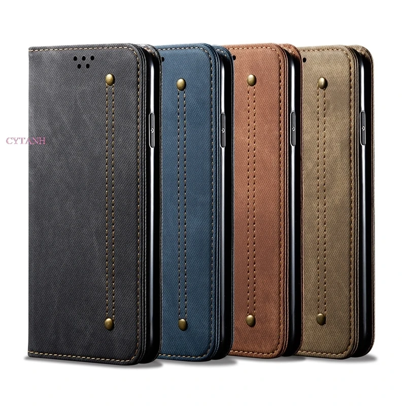 Waxy Leather Wallet Flip Case For Google Pixel 8a 6a 7a For Google Pixel 6 7 8 9 Pro Retro Vintage Business Book Cover