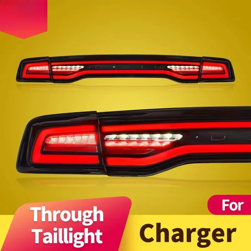 Car Styling for Dodge Charger Tail Lights 2011-2014 LED Tail Lamp DRL Signal Brake Reverse Auto Accessories - view 2
