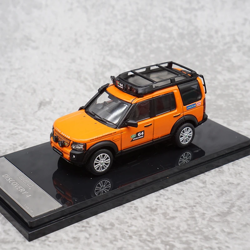 GCD 1:64 Scale Diecast Alloy Land Rover Discovery 4 Modified SUV Off-road Vehicle Toy Car Model Classic Adult Gifts Static Displ