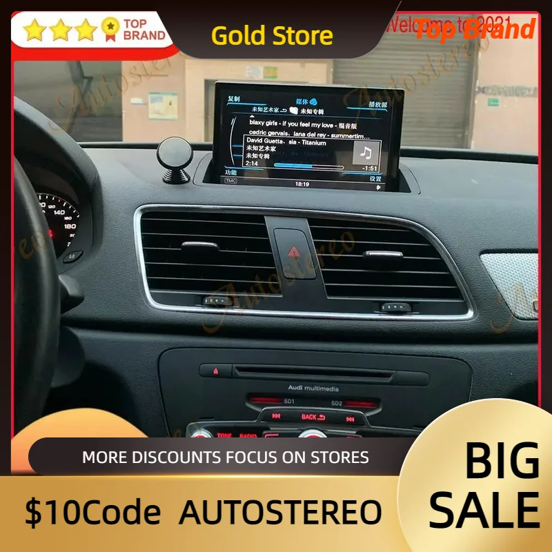 

Android 14 Carplay For Audi Q3 2012-2019 Car Radio Car GPS Navigation Radio Tape Multimedia Player HeadUnit Auto Stereo