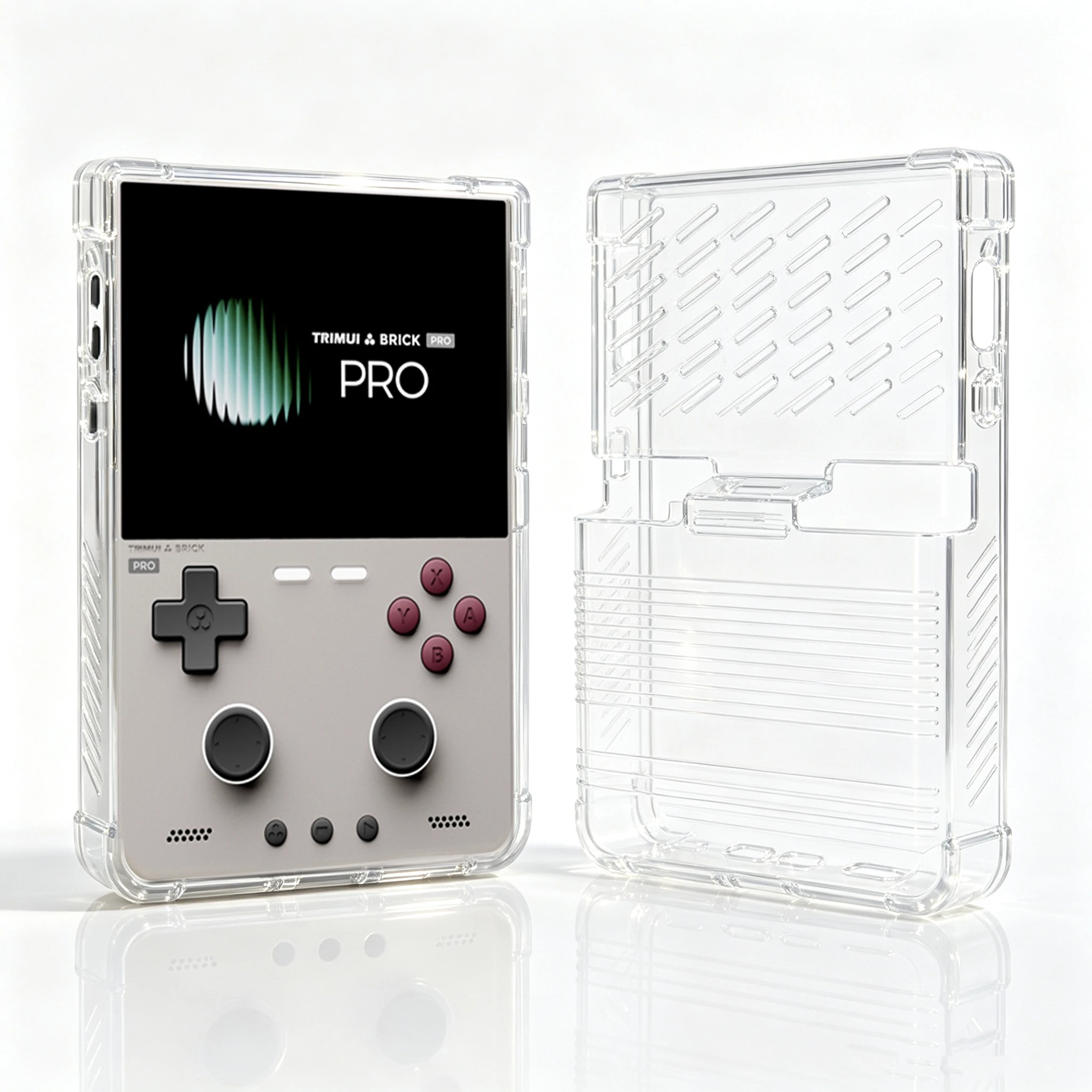 For Trimui Brick PRO TPU Case Storage Bag Portable Brick PRO Game Console Transparent Soft Shell Handheld Carry Bag Accessory view 3