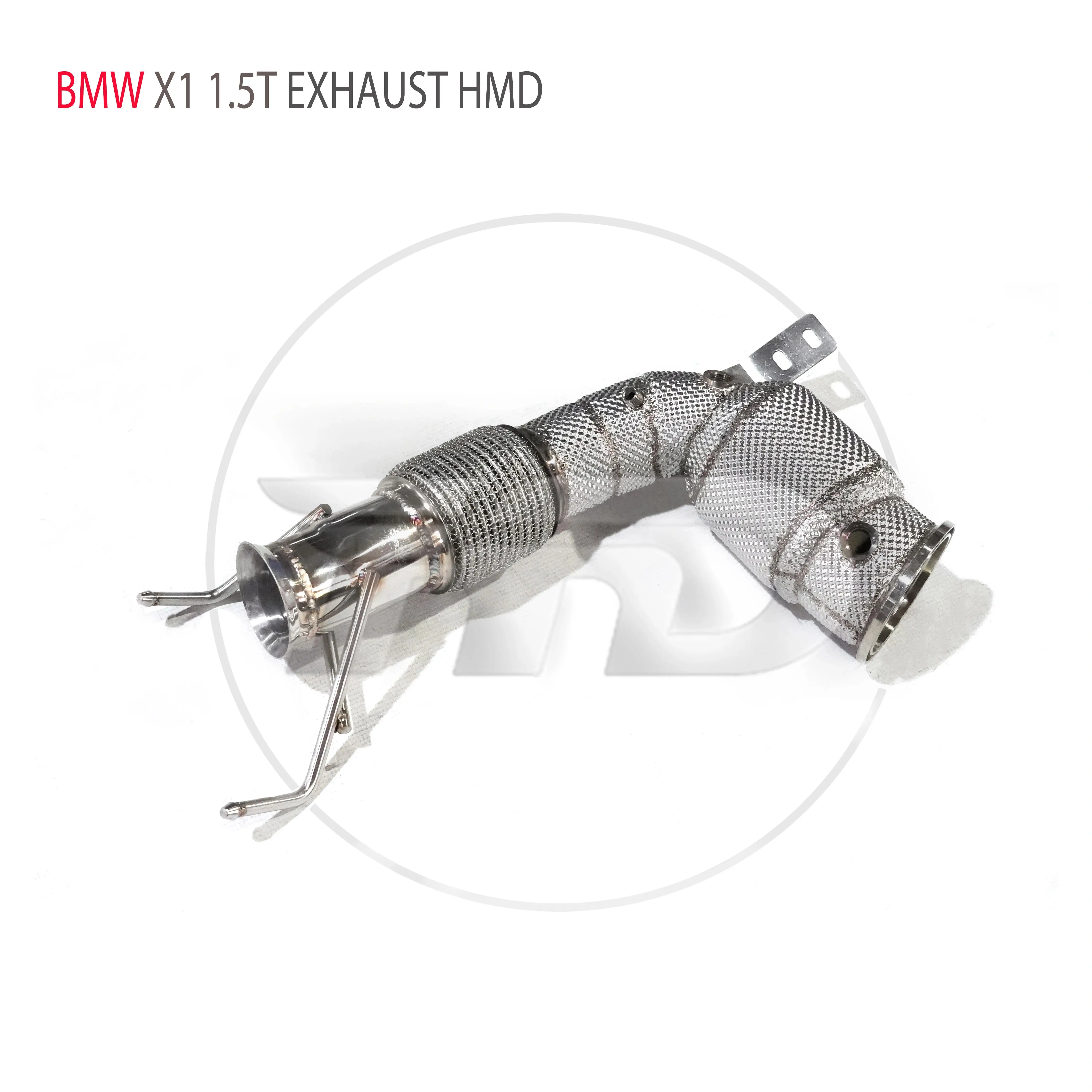 

HMD Exhaust System High Flow Performance Downpipe for BMW X1 1.5T Car Accessories With Catalytic Header