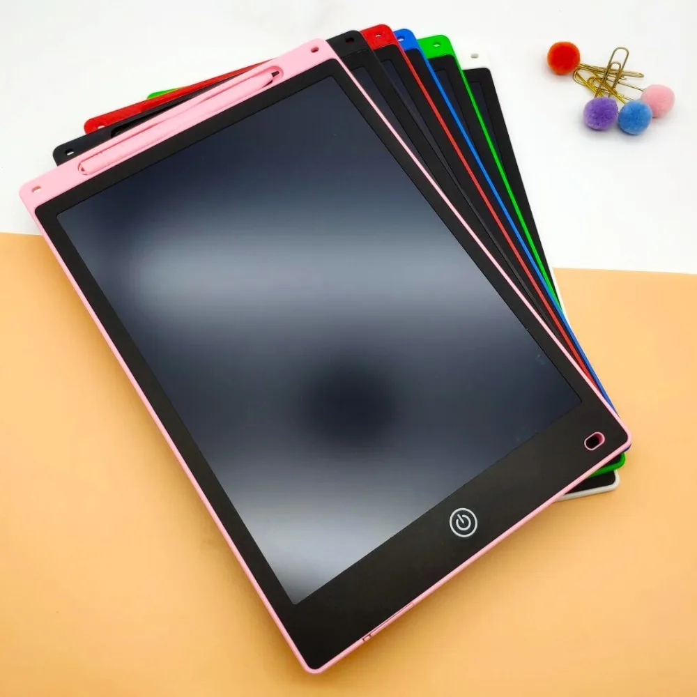 อิเล็กทรอนิกส์ LCD กระดานเขียนของเล่นเด็ก Graffiti หน้าจอสีสันสดใสกระดานข้อความของขวัญ
