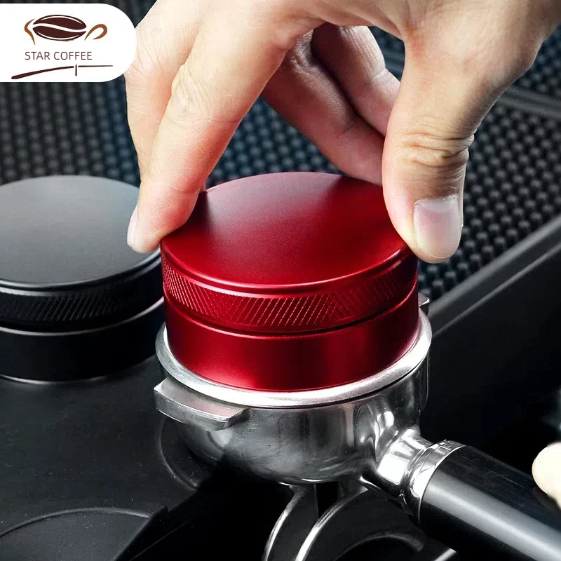 

STAR Macaron three-leaf powder distributor coffee powder tamper adjustable height filling quantitative powder tamper 51/58MM