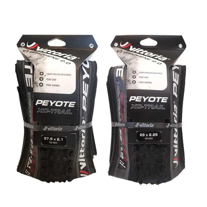 Vittoria peyote XC-RACE TLR 29/27.5 MTB Graphene 2.0 4C Tubeless Folding Tire 29X2.25 Anti Puncture Mountain Bike Foldable
