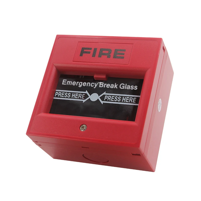 Fire Emergency Glass Release Exit Fire Alarm switch Door Release Urgent Button Release Switch With Cover For Access Control