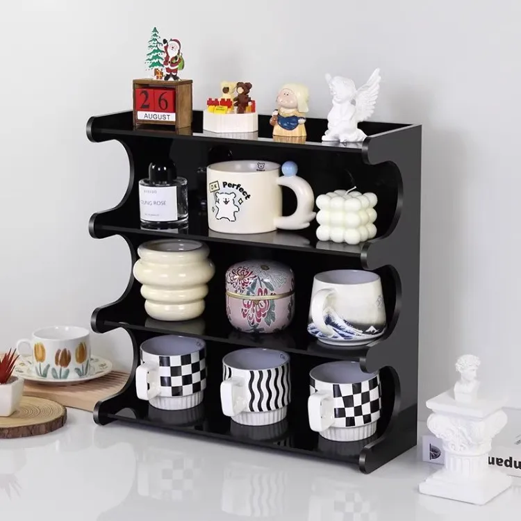 Cup storage racks, desktop corners, water cup holders, tea sets, teacup organizers, coffee corners, sideboards, cup racks