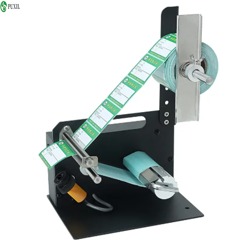 Máquina de etiquetas D42, máquina dispensadora de etiquetas automática eléctrica totalmente automática industrial, comercial y económica