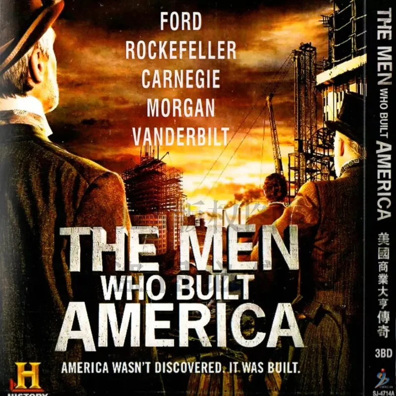 American Biography History Documentary American Business Tycoon Legend High Definition BD Blu-ray 3 Disc