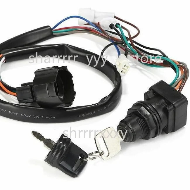 New Ignition Switch for Outboard Motor, Boat Key Switch, Replacement 37110-93J02, Marine Engine Ignition Control