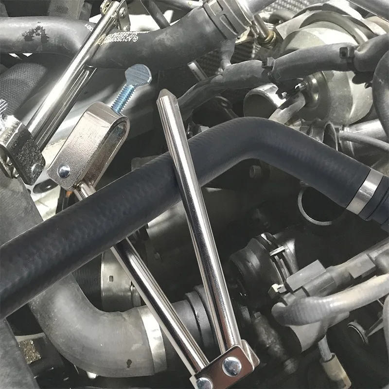 Fuel Hose Pinch Off Plier, Automotive  Pipe Sealing Clamp, Steel Car Brake Water Tube Shut-Off Repair Hand Tool