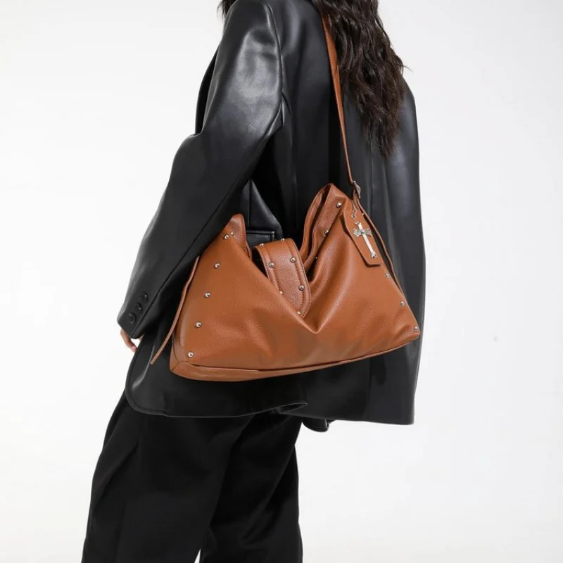 

High-End Leather Messenger Bag for Ladies, Women's Shoulder Bag Crossbody Bag from Luxury Brand Famous Designer