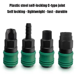 UPVC type Pneumatic fittings Air Compressor Hot Quick Coupler Plug Socket Connector SP20 PP20 SM20 PM20 SH20 PH20 SF20 PF20