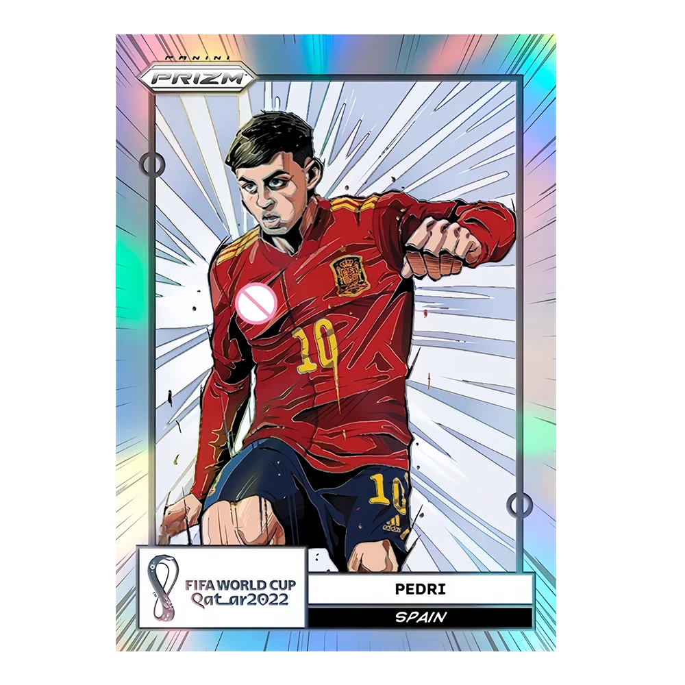 PANINI 2022 copa del mundo DIY PHIL FODEN PAULO DYBALA DIOGOIOTA tarjetas coleccionables láser regalos de vacaciones para niños caseros 19 unids/set