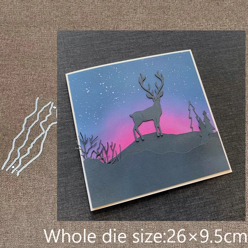 XLDesign Craft Metal stencil mold Cutting Die slope combination decoration scrapbook die cuts Album Paper Card Craft Embossing
