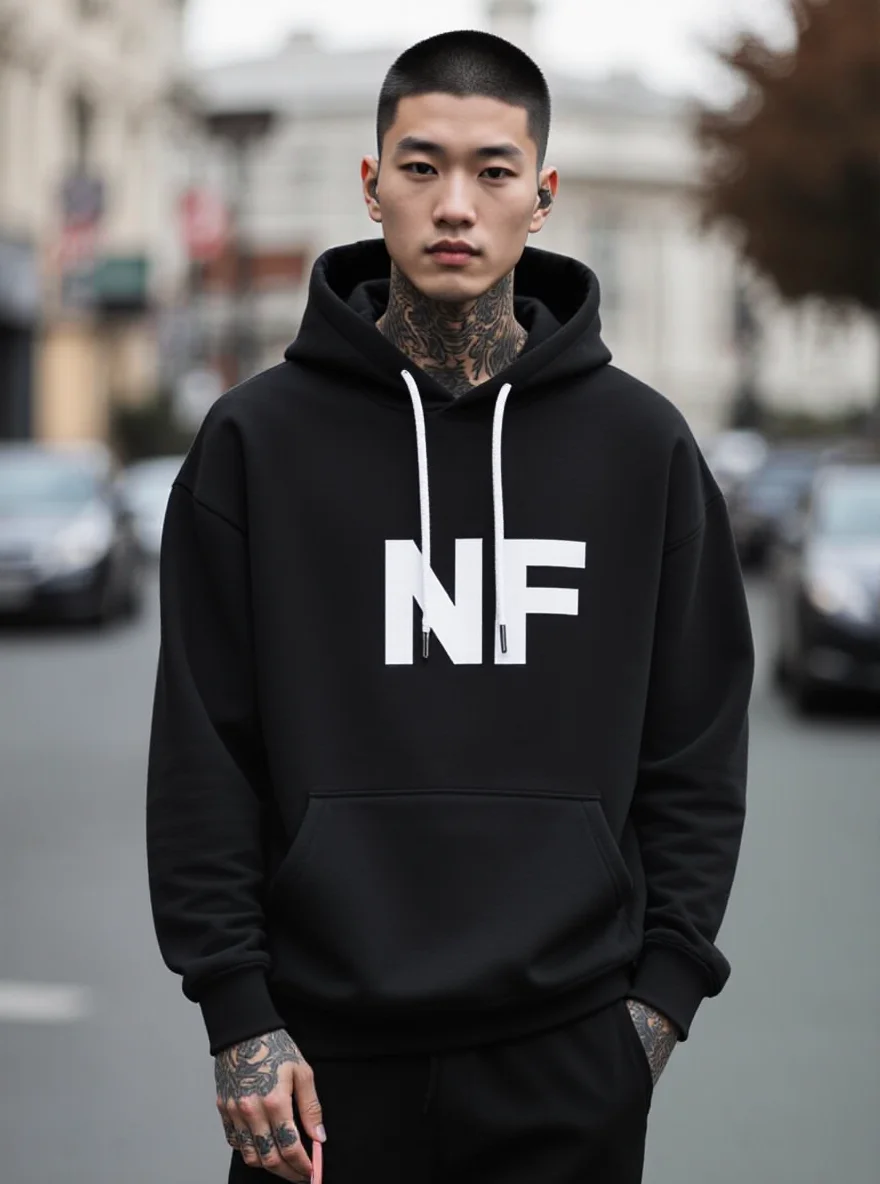 

Мужская повседневная спортивная толстовка с капюшоном