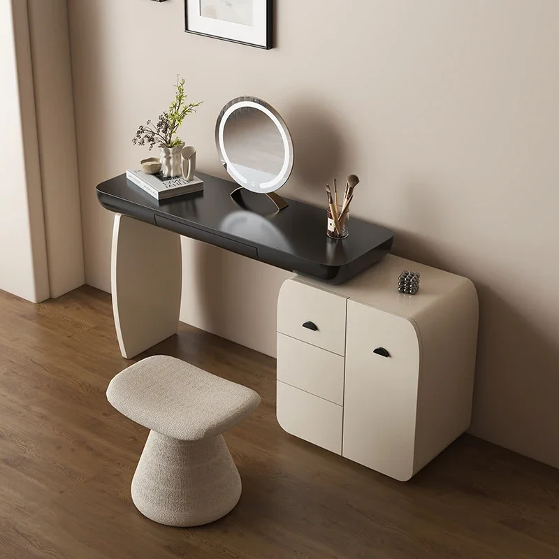 Nordic Storage Dresser Drawers Aesthetic Luxury Wood Girls Makeup Table Sets Bedroom Women Mesa De Maquillaje Dresser Furniture