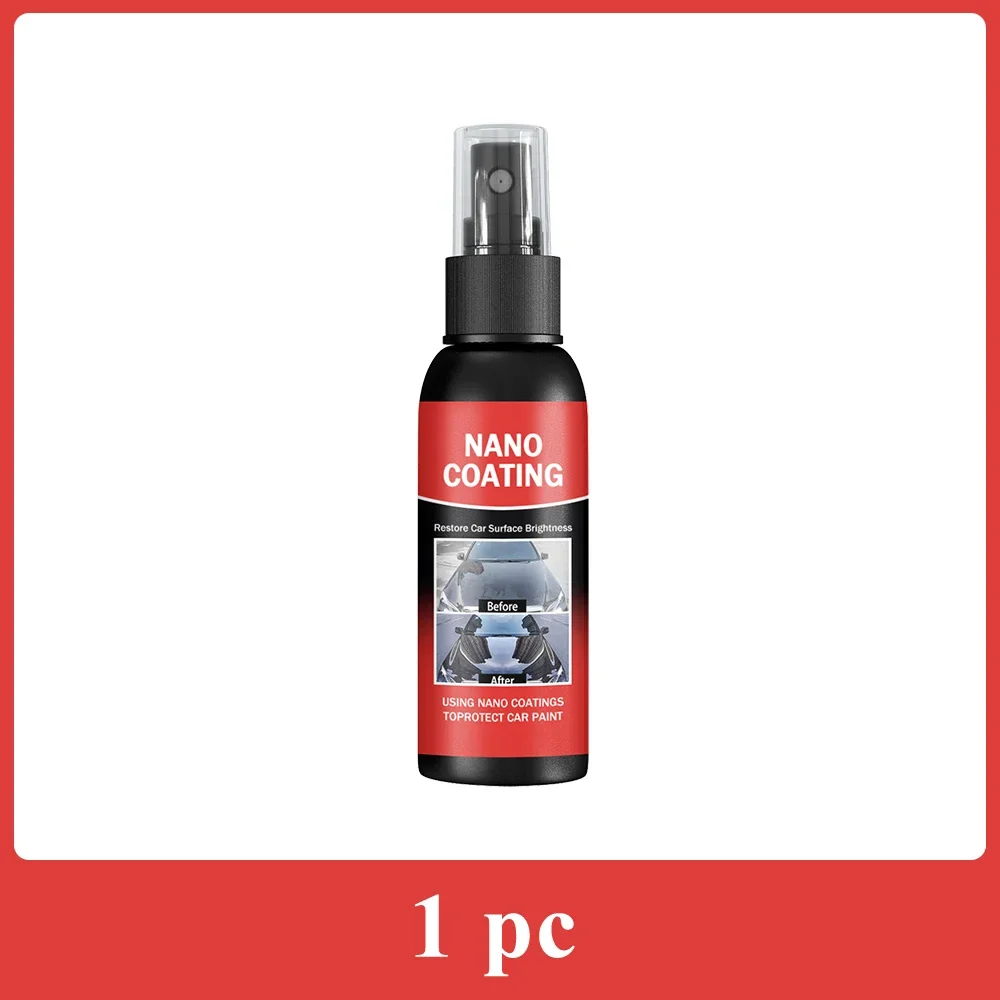 Auto Nano Keramische Coating Kit - Universele Professionele Auto Schoonheid, Hoogglans Autolak Reparatie Bescherming, Langdurige Glans