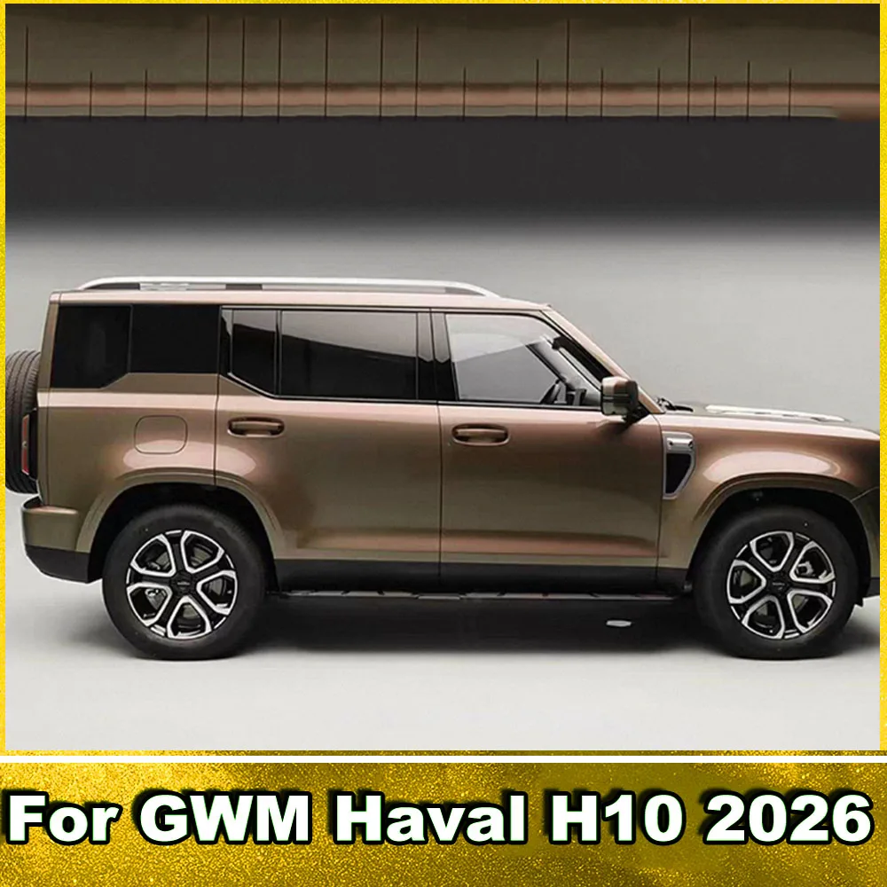Rear Window Blackout Sticker For GWM Haval H10 5-Seater Pre-Cut Gloss Black Window Decal Car Exterior Modification Accessories