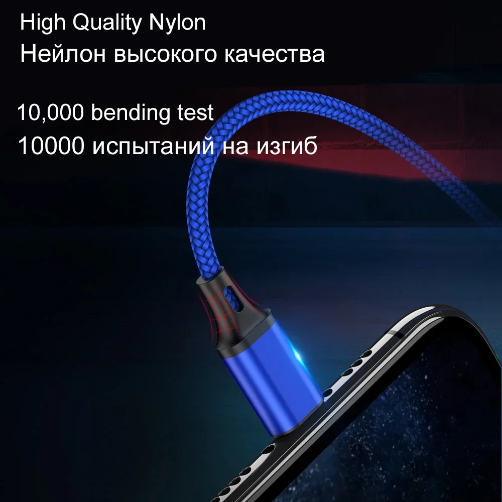 كابل USB آيفون 5 6 7 8 Plus X XS XR 11 12 13 14 Pro Max SE 1m 2m 3m طويل 25 سنتيمتر 50 سنتيمتر قصيرة iOS شاحن البيانات الحبل شحن سريع