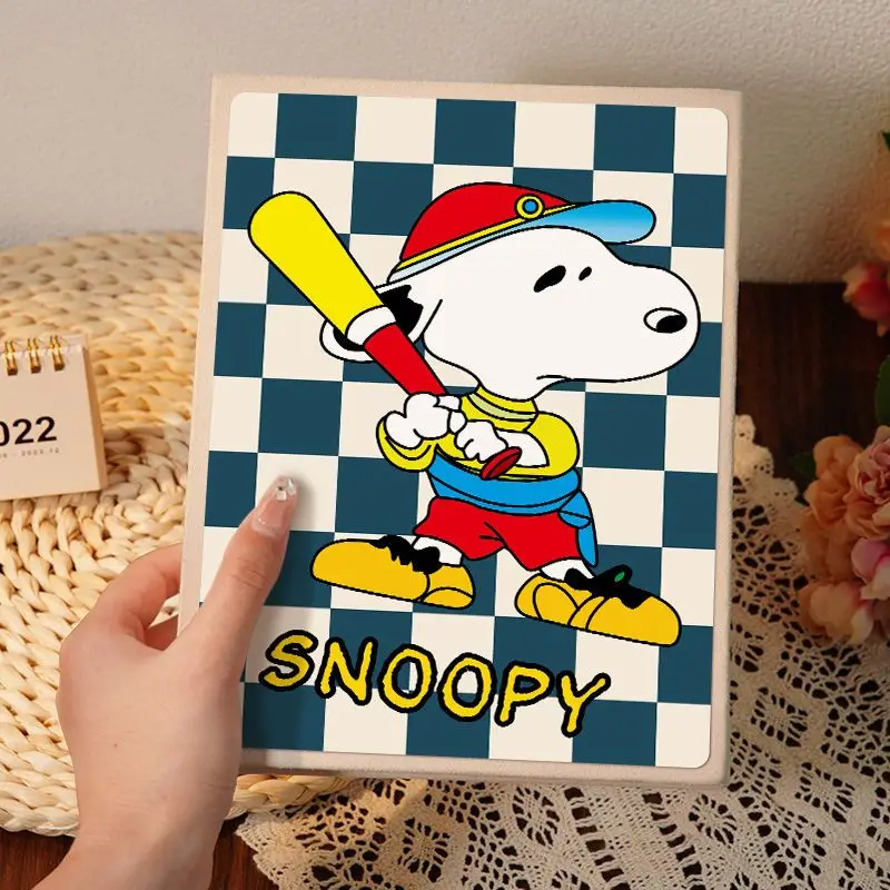 Álbum de fotos de dibujos animados de Snoopy, colección de tarjetas de visita de gran capacidad, estilo ins, álbum de almacenamiento de fotos de idol de chica