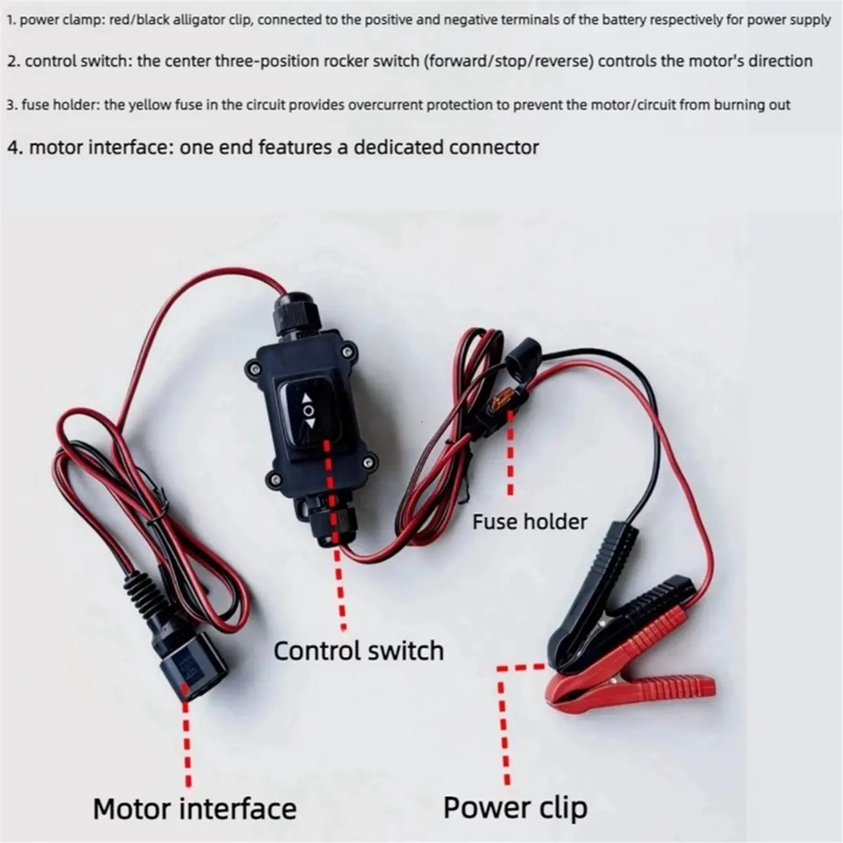 12V EPB Caliper Motor Release & Reset Tool for Electronic Parking Brake Emergency Service Repair One-Button Operation