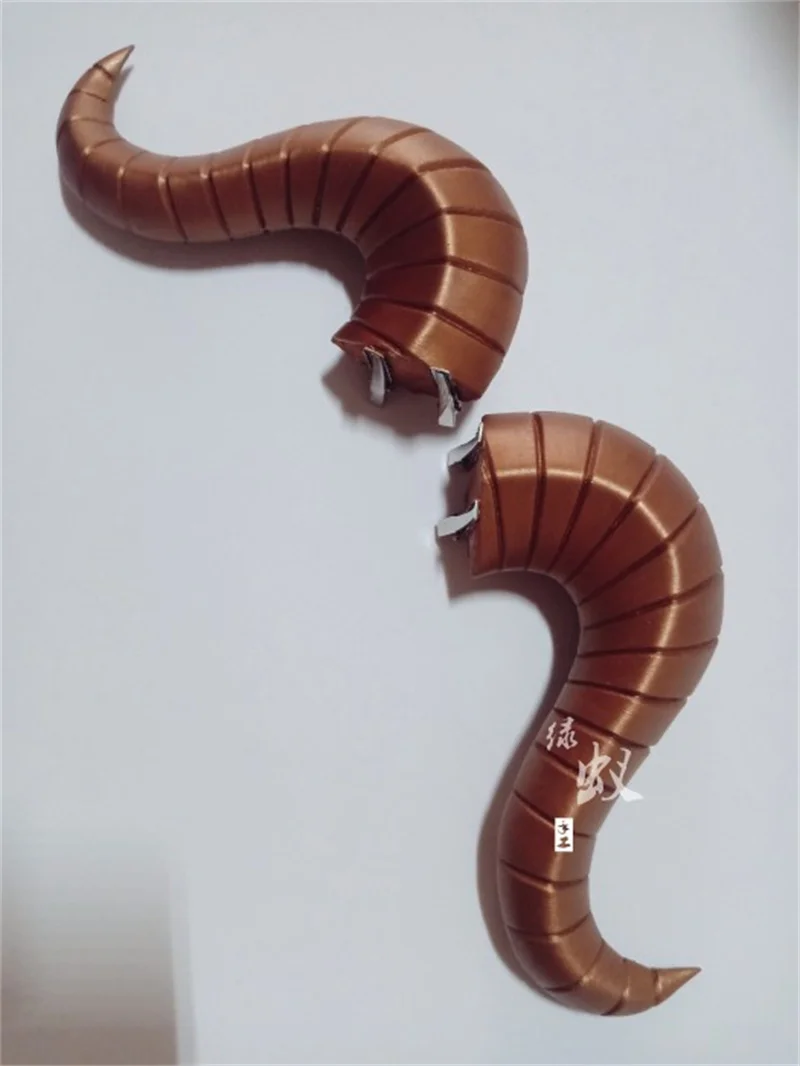 1 Pair BEASTARS Pina Cosplay Horns Goat Horns Head Clip Headwear Cosplay Props Accessories Hair Clip Halloween Christmas