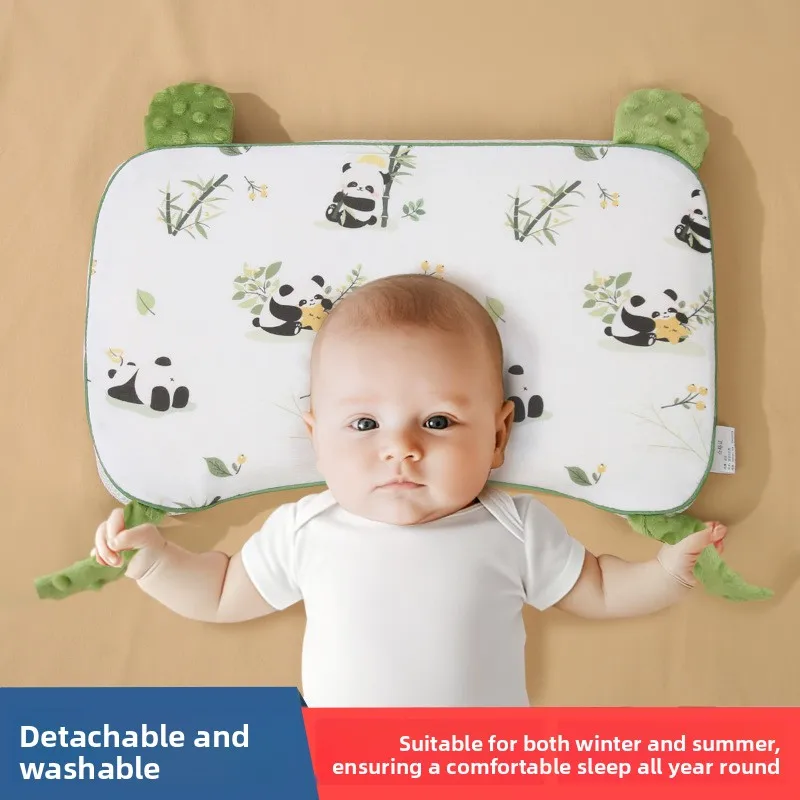 All-age baby shaping pillow! Fits 5 months-6 years old, Class A skin-friendly fabric,breathable sweat-absorbent, four-season use