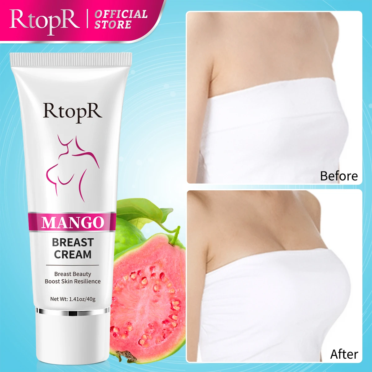 

Mango Breast Enlargement Cream For Women Full Elasticity Chest Care Firming Lifting Breast Fast Growth Cream Big Bust Body Cream