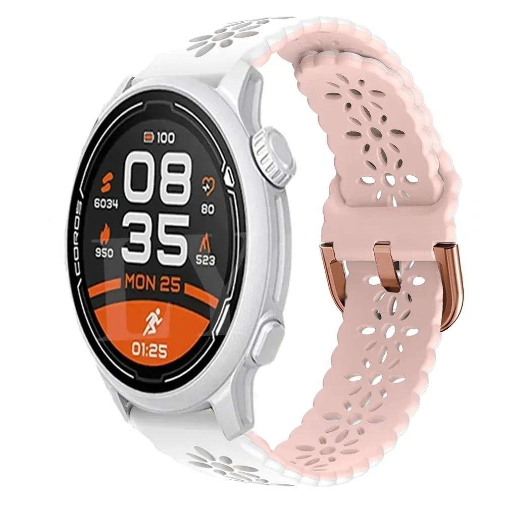 For Garmin Venu/Venu 2 Plus/Venu SQ 2 Music Vivoactive 3 Forerunner 245 645 55 20mm Silicone Strap Watchband Wristband Bracelet