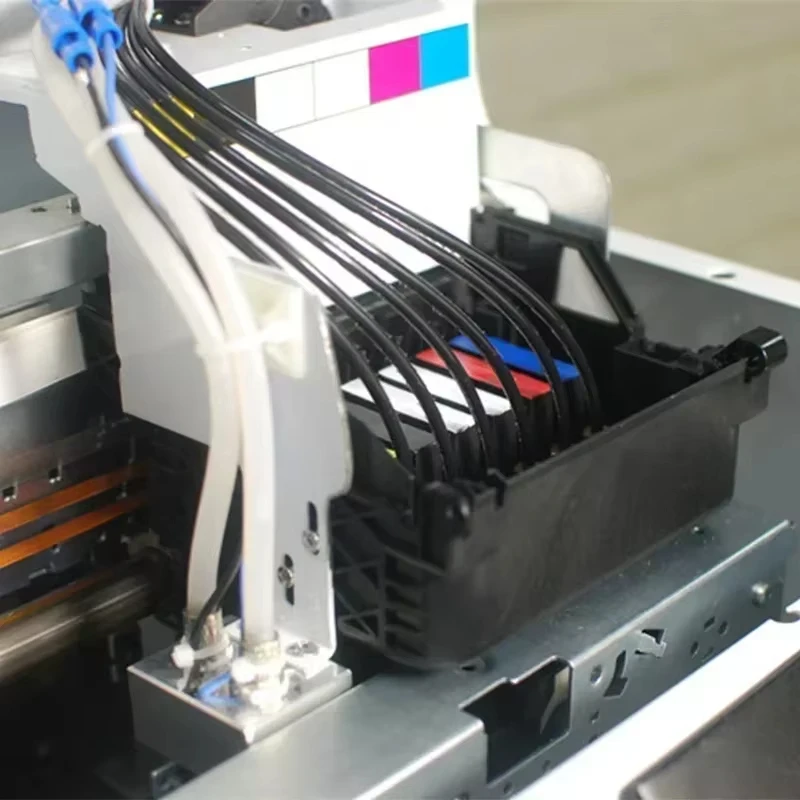 SIHAO Auto A3/A4 طابعة مسطحة دوارة بالأشعة فوق البنفسجية 2880*1440 ديسيبل متوحد الخواص طباعة احترافية لعلبة الهاتف/الزجاجة/الخشب/المعادن (شحن سريع)