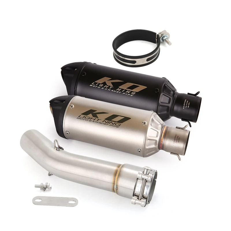 

Для Yamaha FZ1 FZ1N любой год, средняя выхлопная труба, без шнуровки, 51 мм, глушитель, соединительная трубка из нержавеющей стали для мотоцикла