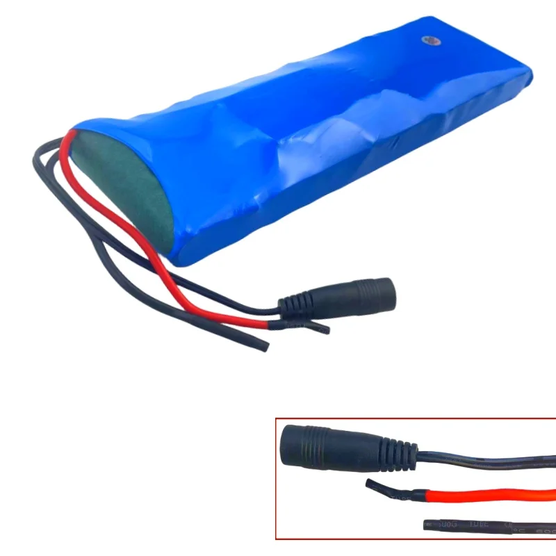 6S2P 25.2V 6.8Ah 18650 Lithium Ion Battery Pack 24V 6800mAH with BMS + Charger