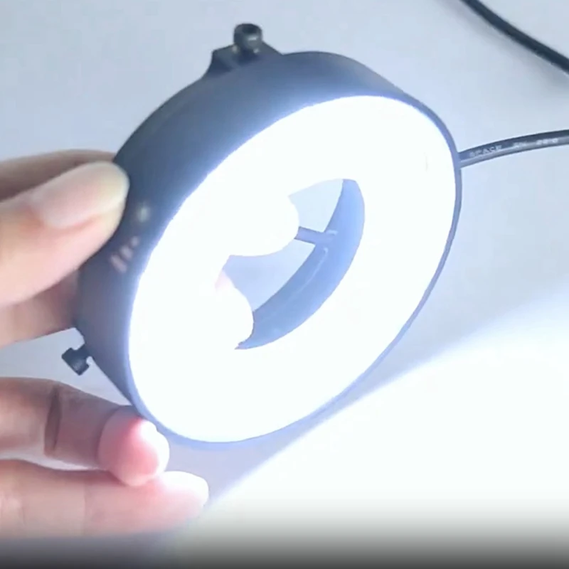 Microscope LED Ring Light Illuminator Lamp For Microscope Circle Light Industrial Microscope Camera