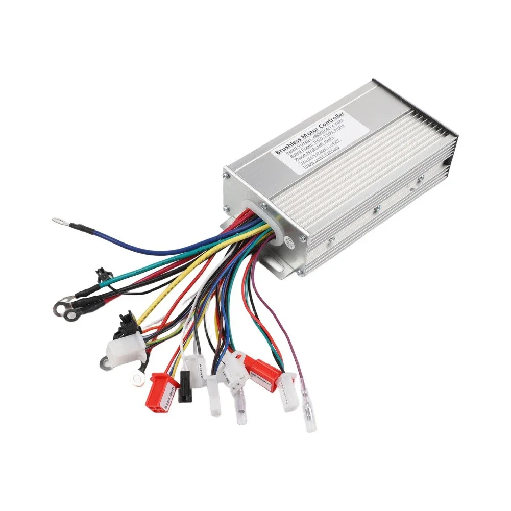 Electric Controller For Ebike Motor 48V 72V Dual Mode Drive 1000W 1500W Power Output With Splashproof And Aluminum Shell