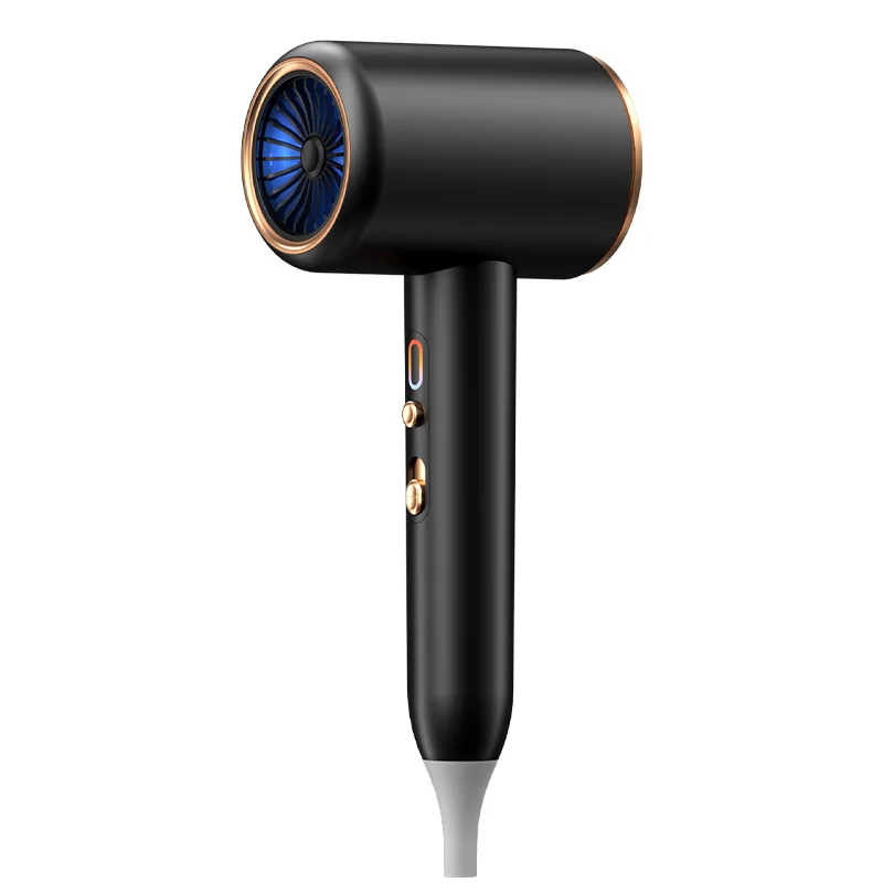 Professional Hair Dryer Hot Cold Wind Air Brush Hairdryer Negative Lonic Blow Dryer Strong PowerDryer Salon Tool 2400W 3th Gear