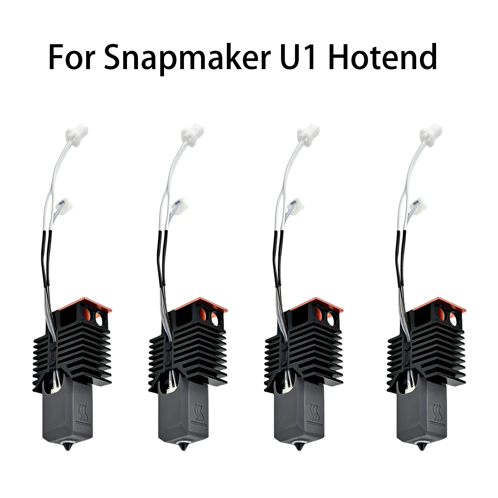 

New High quality For Snapmaker U1 Pre-installed Thermistor & Ceramic Heating Plate Quick Heating Hotend For U1 3D Printer Parts