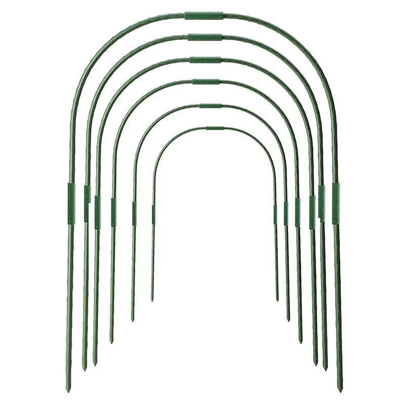 Garden Hoops Plants Row Covers, Greenhouse Connecting Hoops, Raised Beds Netting, Planting Tunnel Support Frame Decor, 11mm,