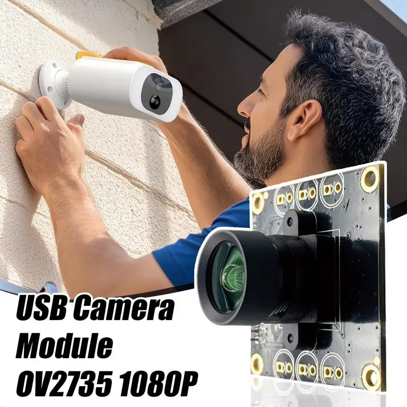 Module de caméra Module de caméra de sécurité USB 95 grand Angle USB Vision nocturne Webcam équipement accessoire HD sécurité pour Plug And Play