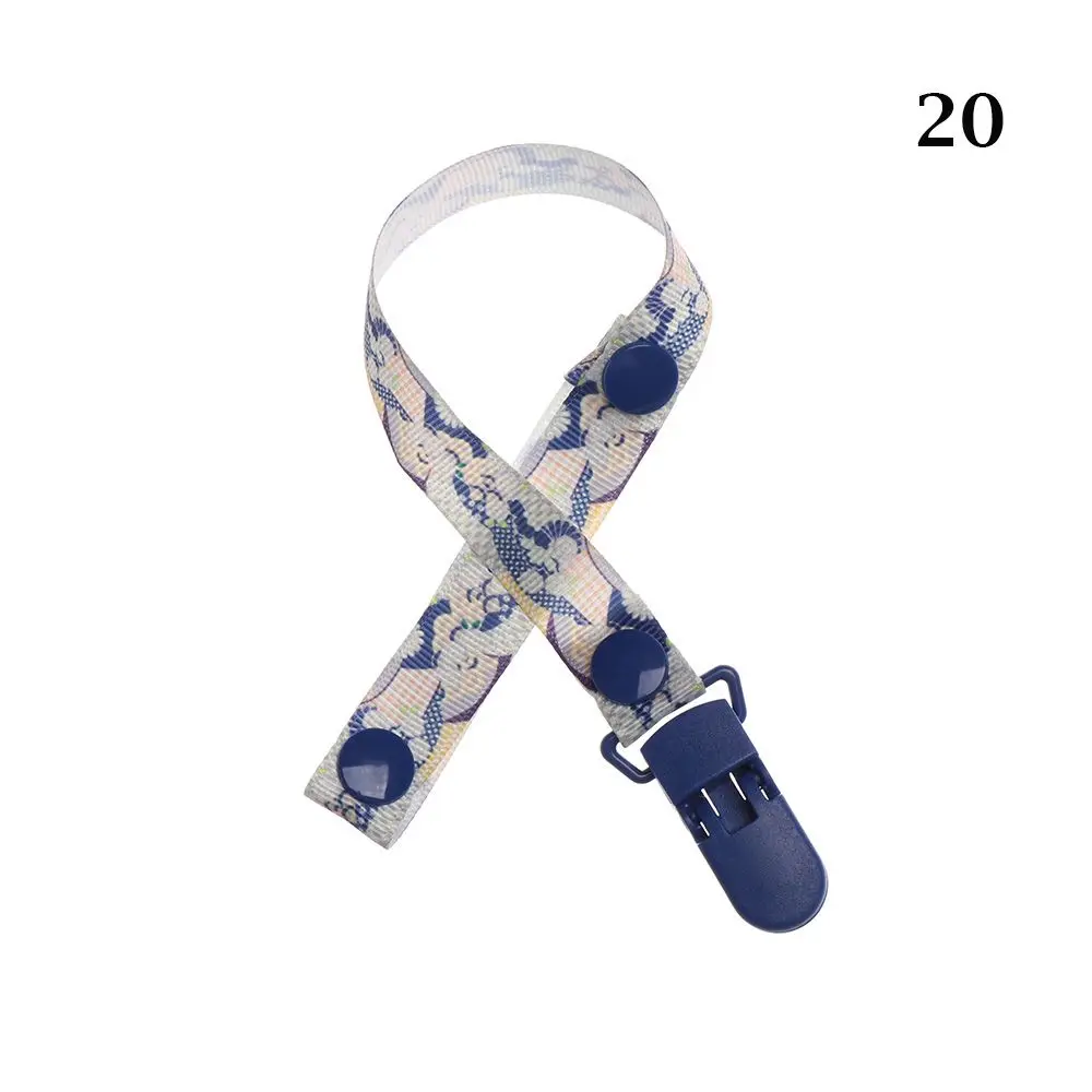 1pc NEW Colorful Anti-drop Rope Chew  Nipple Strap Infant Dummy Clips Pacifier Chain  Teething Soother