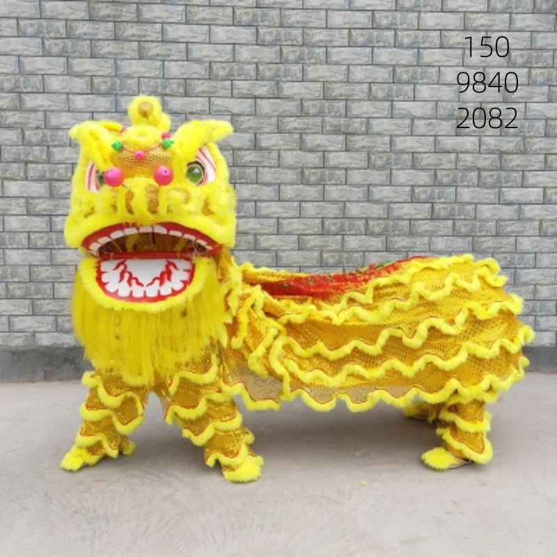 Lion Dance Props Complete Set Adult Complete Set Two Person Large-scale Event Doll Costume