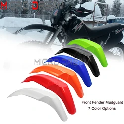 Supermoto MX Enduro Green Front Fender Mudguards For Kawasaki KLR KLX KX 450R 250 140L 110L 125 85 Motocross Offroad Universal