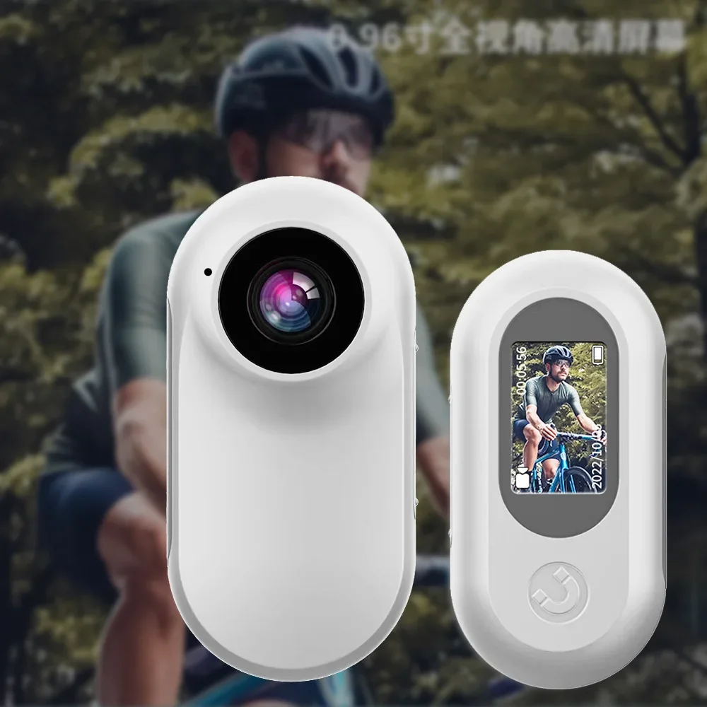 

Wholesale thumb sports camera, outdoor riding mountaineering recorder camera high definition 1080p with screen long battery life