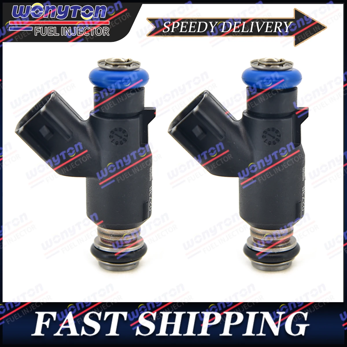 

2x топливные форсунки с 2 отверстиями для HiSun EFI UTV550 MSU500 HS500 Cowboy 11-18 28160355