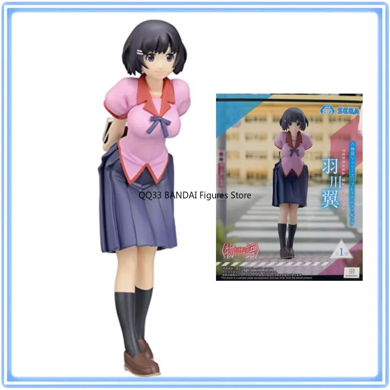 Originele Anime Figuur Tsubasa Hanekawa Staande Houding Action Figure Model Desktop Ornamenten Hobby Collectibles