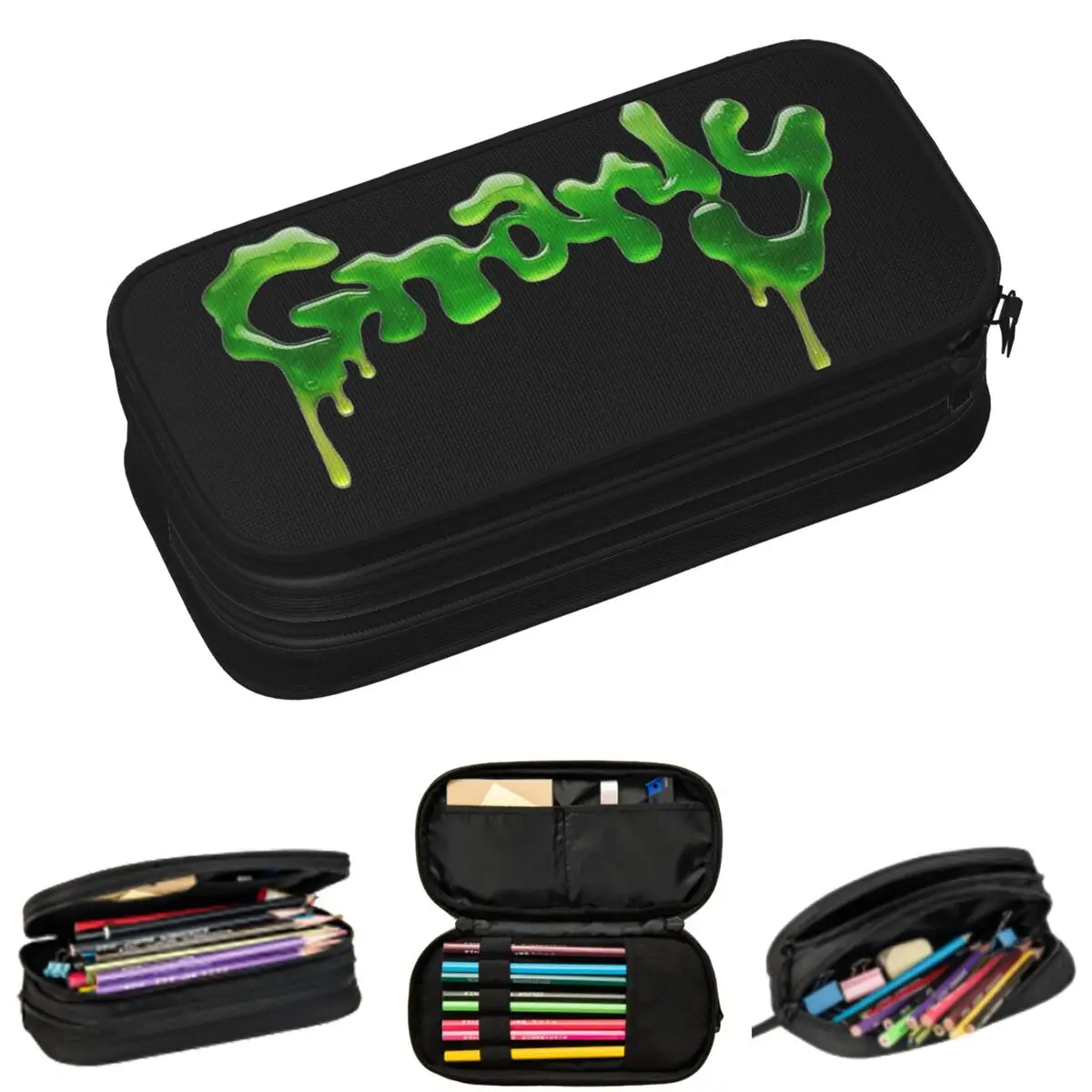 

Everything's Gnarly Katseye Pencil Cases for Student School Pen Box Pencil Bag Big Capacity Pencil Pouch