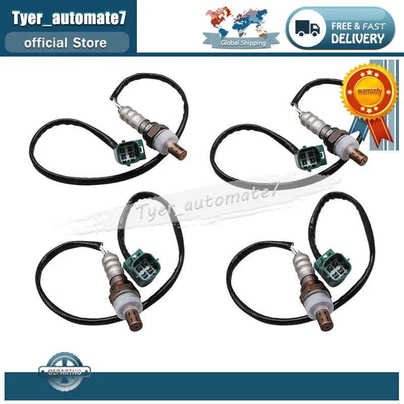 Sensor de oxígeno con sonda Lambda para coche, accesorio de medición de O2 para NISSAN Murano 234-4301 234-4296 226A1-AR210 22690-8J001, 3.5L V6, 2003