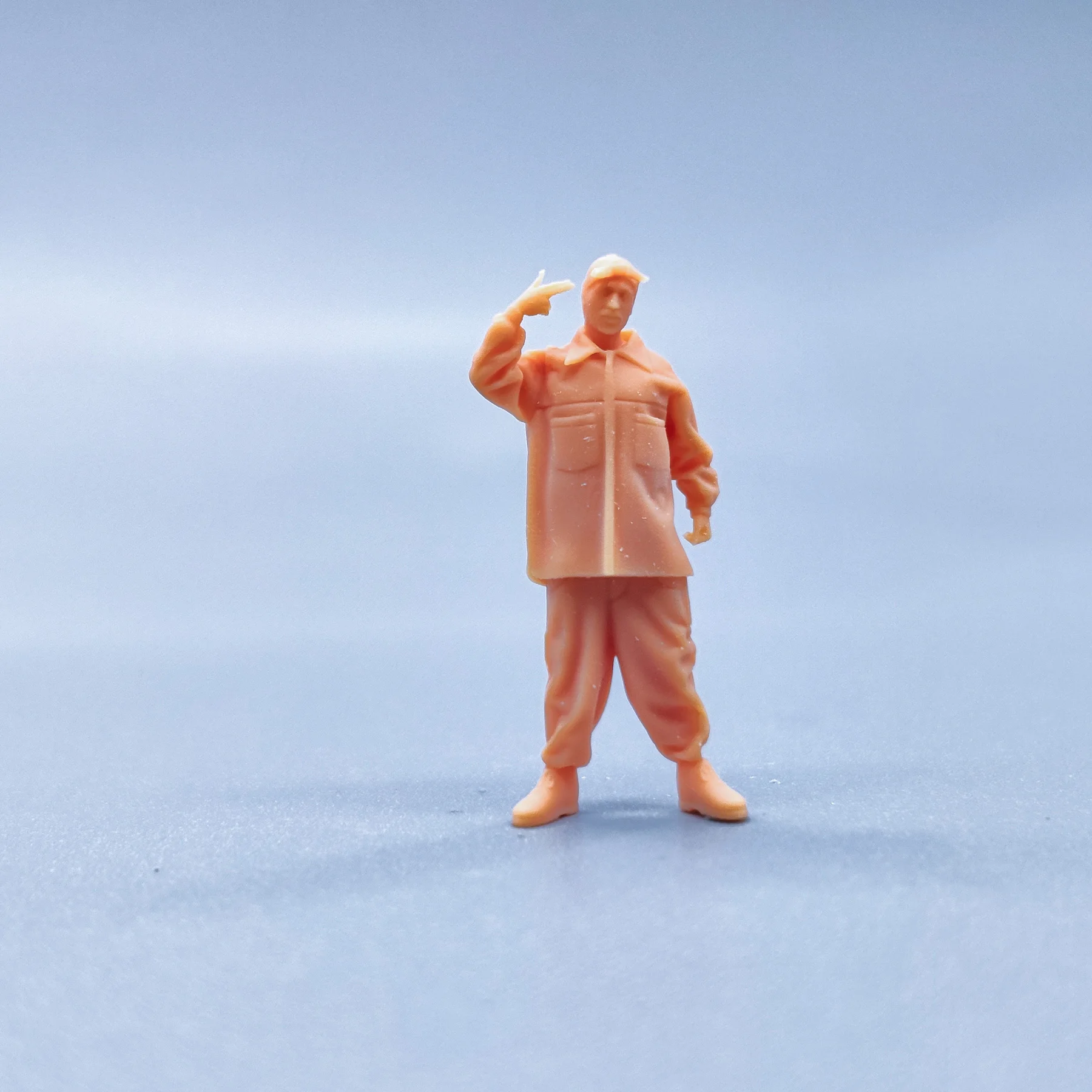 1/64 1/43 Figurines Scale Model Resin Standing Posture 2Pac Gesture Rapper Uncolored Miniatures Diorama Hand-painted T920