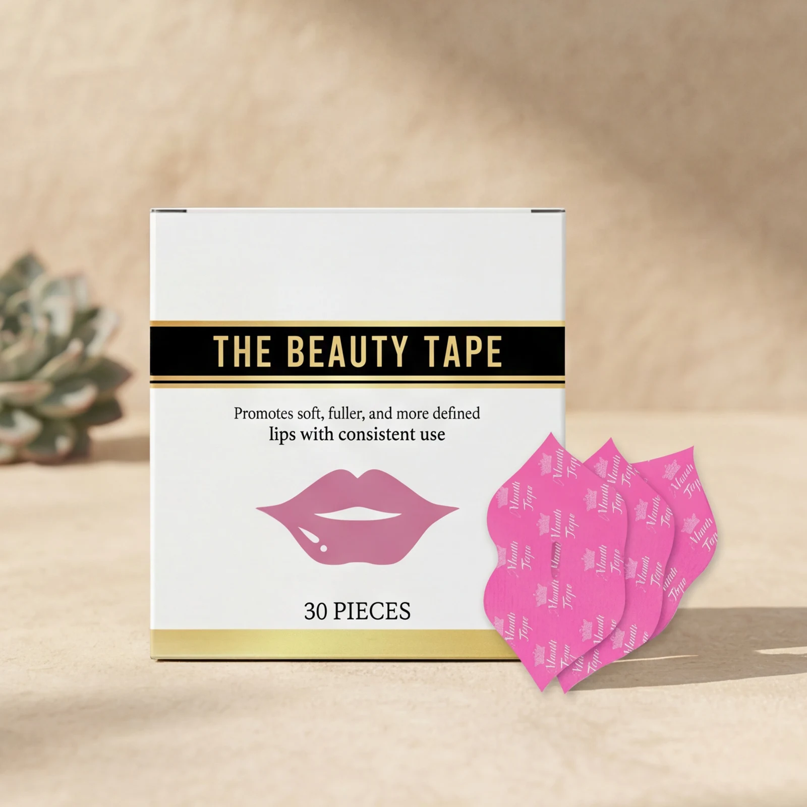 30PCS Women Hydrating Mask with Lavender & Vitamin E Smoother Lines & Plumper Lips for Soft Feel Plumping & Moisture