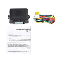 Car Power Window Closer For 4 Doors Auto Intelligent Close Window Remotely Module Alarm System